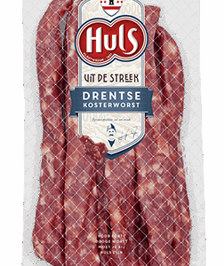 Huls Kosterworst 4x100 gram mèt mes